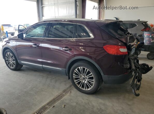 2LMPJ8LRXJBL11214 2018 LINCOLN MKX Maroon 