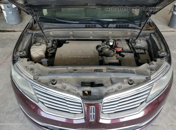 2LMPJ8LRXJBL11214 2018 LINCOLN MKX Maroon 