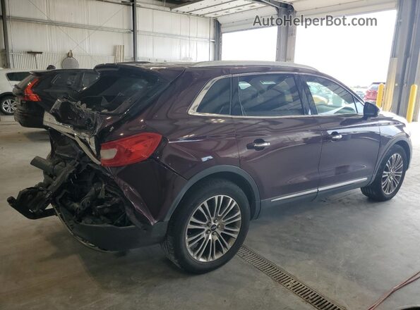 2LMPJ8LRXJBL11214 2018 LINCOLN MKX Maroon 