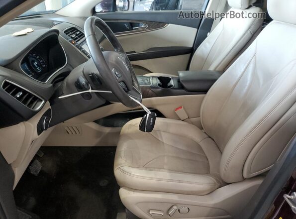 2LMPJ8LRXJBL11214 2018 LINCOLN MKX Maroon 