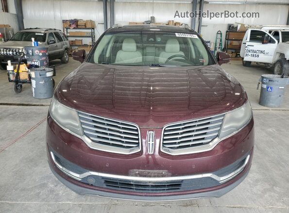 2LMPJ8LRXJBL11214 2018 LINCOLN MKX Maroon 
