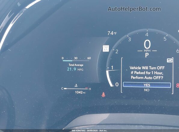 2T2BAMCA1SC105376 2025 LEXUS RX Gray Вид задніх сидінь