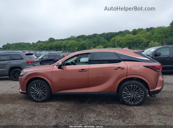 2T2BBMCAXPC005183 2023 LEXUS RX Orange Widok wnętrza 360 stopni