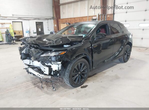 2T2BCMEA1RC020264 2024 LEXUS RX 500H Black წინა მარცხენა ხედი სამი მეოთხედიდან