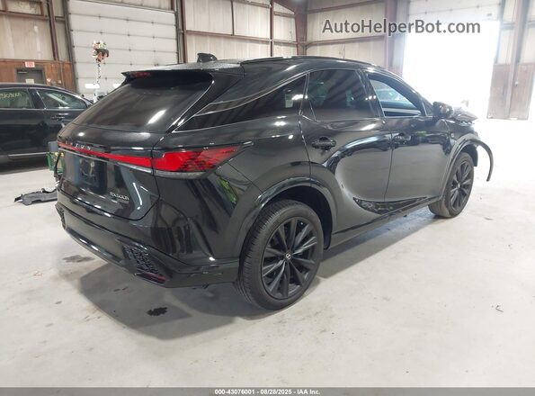2T2BCMEA1RC020264 2024 LEXUS RX 500H Black უკანა მარჯვენა
