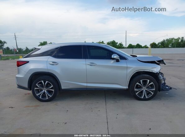 2T2BGMCA4GC005987 2016 LEXUS RX 450H Silver 