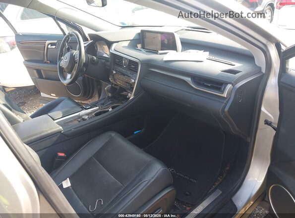 2T2BZMCA0KC205350 2019 LEXUS RX 350 Gray წინა სალონის ხედი