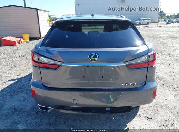 2T2BZMCA5HC097235 2017 LEXUS RX 350 Серый 
