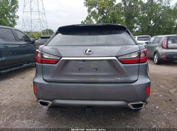 2T2BZMCA5JC156290 2018 LEXUS RX 350 Gray 