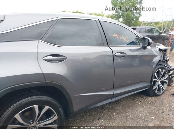 2T2BZMCA5JC156290 2018 LEXUS RX 350 Gray Widok wnętrza z tyłu