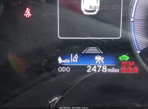 2T2GKCEZ3SC045570 2025 LEXUS NX 350H Gray Widok zestawu wskaźników