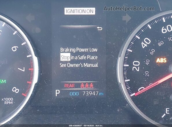 2T3C1RFV0LW085309 2020 TOYOTA LE Black 