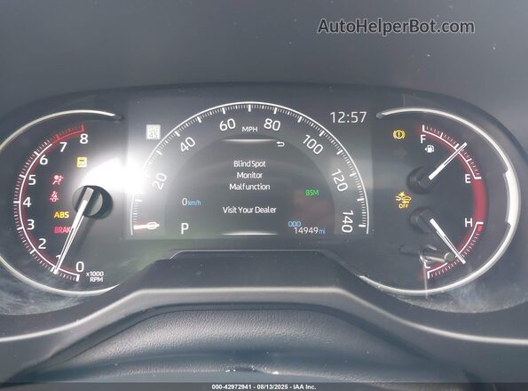 2T3C1RFV8RW320659 2024 TOYOTA LE Синий Вид задних сидений