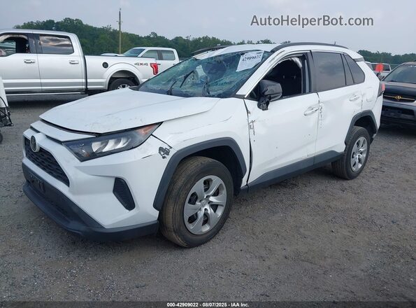 2T3F1RFV4MW216059 2021 TOYOTA LE White Առջևի ձախ երեք քառորդ տեսարան