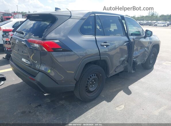 2T3H1RFV1NW223044 2022 TOYOTA LE Gray Trasero derecho