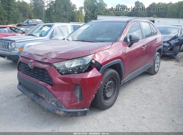 2T3H1RFV4LC080654 2020 TOYOTA LE Red Vista tres cuartos delantera izquierda