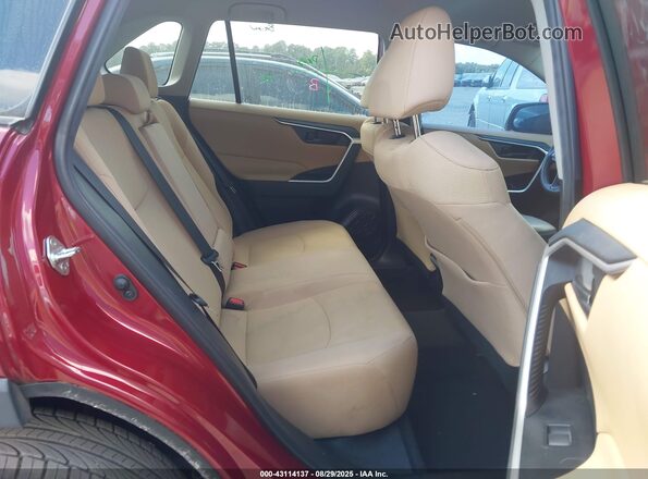 2T3H1RFV4LC080654 2020 TOYOTA LE Red Vista de la etiqueta del VIN