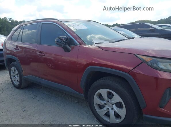 2T3H1RFV4LC080654 2020 TOYOTA LE Red Vista interior trasera
