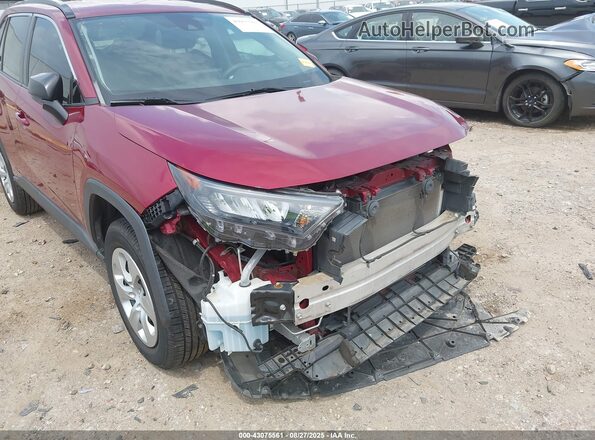 2T3H1RFV6LW090780 2020 TOYOTA LE Burgundy Դիմացի տեսք