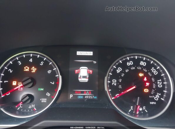 2T3W1RFV3MC132459 2021 TOYOTA LE Черный Вид задних сидений