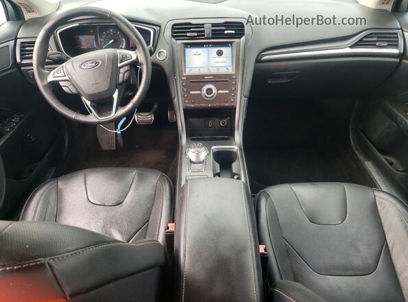 3FA6P0RU4JR128504 2018 FORD FUSION Silver 