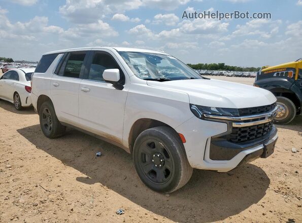 1GBSCLED7MR296251 2021 CHEVROLET TAHOE White Vista frontal