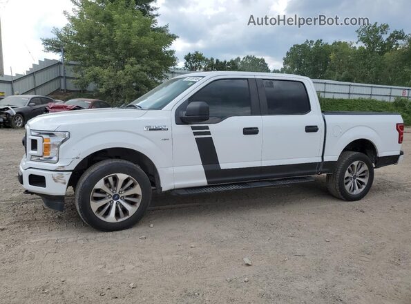 1FTEW1EPXJFB84166 2018 FORD F150 White 