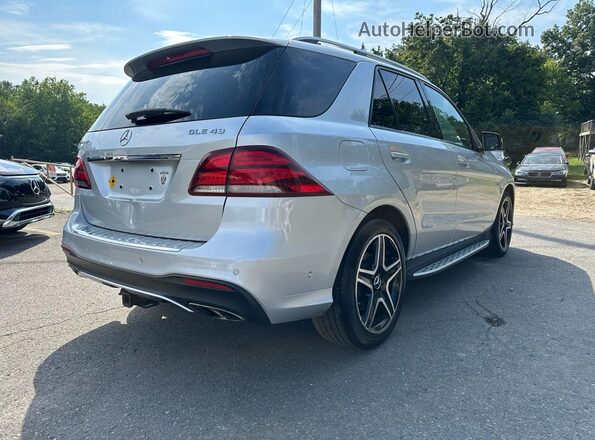 4JGDA6EB2JB017282 2018 MERCEDES-BENZ GLE-CLASS Серебряный 