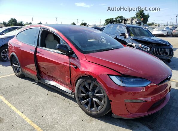 7SAXCAE57RF444414 2024 TESLA MODEL Red Вид спереду