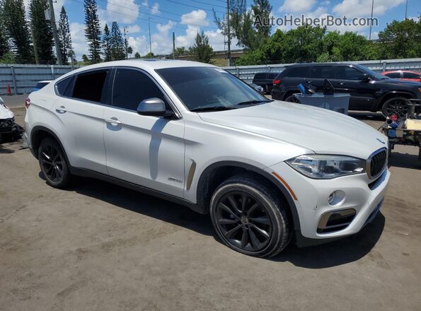5UXKU2C5XJ0X48819 2018 BMW X6 White Դիմացի տեսք