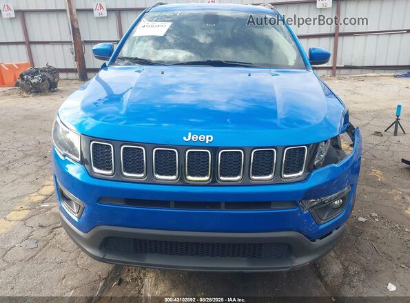 3C4NJCBB1LT154744 2020 JEEP COMPASS Blue Սարքավորումների վահանակի տեսք