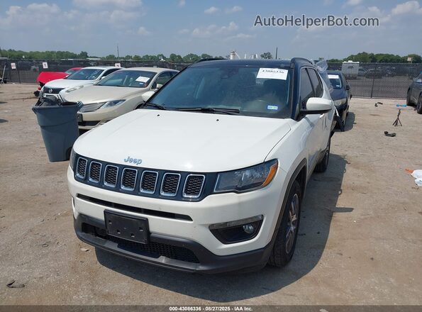 3C4NJCBB4LT229811 2020 JEEP COMPASS White წინა მარცხენა ხედი სამი მეოთხედიდან
