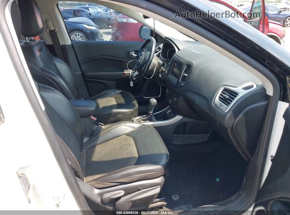 3C4NJCBB4LT229811 2020 JEEP COMPASS White წინა სალონის ხედი
