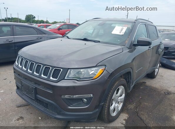 3C4NJCBB4MT518141 2021 JEEP COMPASS Gray Передня ліва чверть