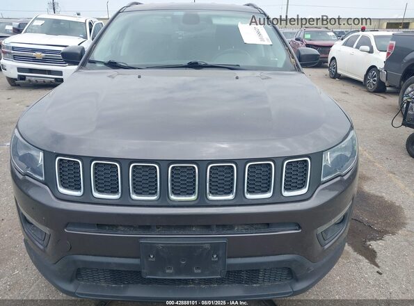 3C4NJCBB4MT518141 2021 JEEP COMPASS Gray Вид щитка приладів