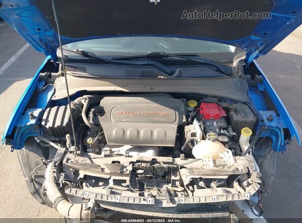 3C4NJCBB6MT559905 2021 JEEP COMPASS Синий Вид сзади