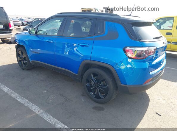 3C4NJCBB6MT559905 2021 JEEP COMPASS Синий Задняя левая четверть
