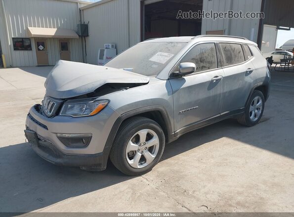 3C4NJCBB9MT604710 2021 JEEP COMPASS Silver Front left