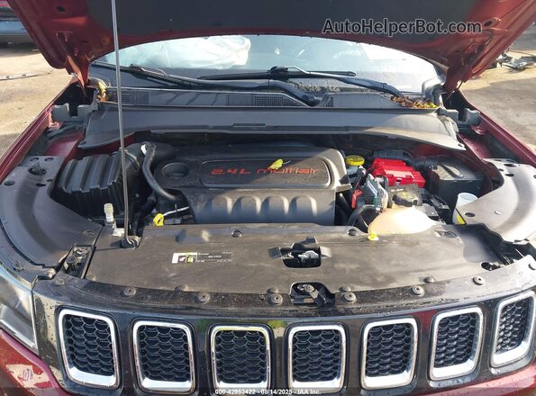 3C4NJCCB2MT561231 2021 JEEP COMPASS Red Widok z tyłu