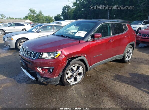 3C4NJCCB2MT561231 2021 JEEP COMPASS Red Przód lewy