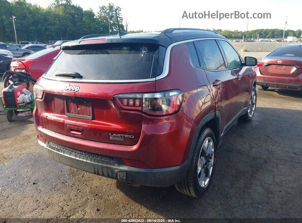 3C4NJCCB2MT561231 2021 JEEP COMPASS Red Tył prawy