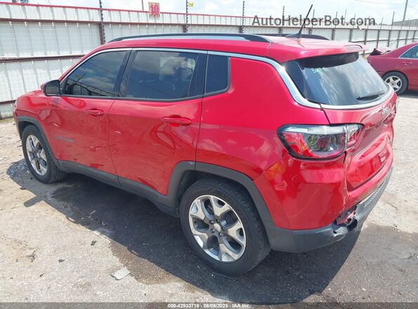 3C4NJCCB6MT526465 2021 JEEP COMPASS Red Задня ліва чверть