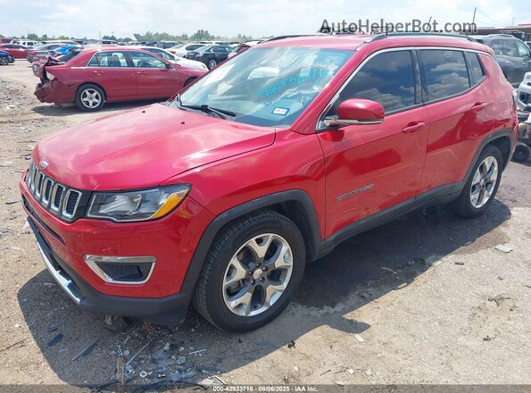 3C4NJCCB6MT526465 2021 JEEP COMPASS Red Передня ліва чверть