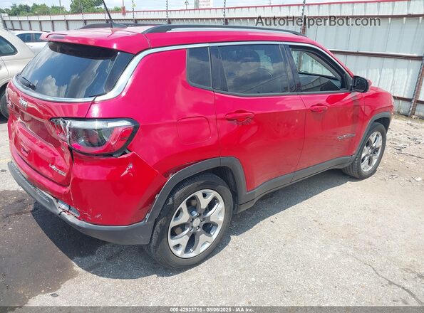 3C4NJCCB6MT526465 2021 JEEP COMPASS Red Задня права чверть