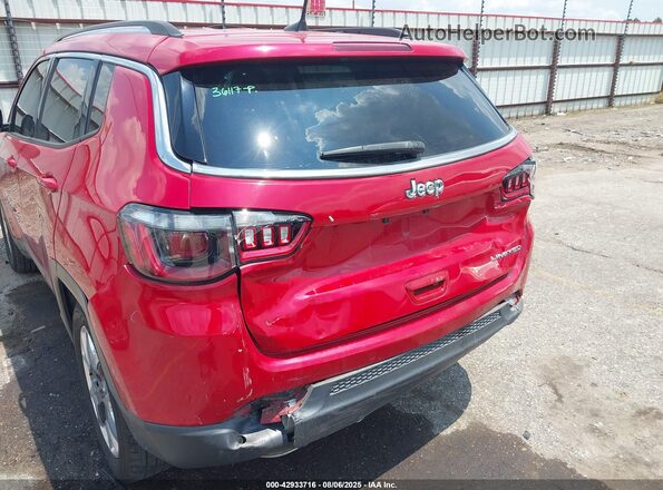 3C4NJCCB6MT526465 2021 JEEP COMPASS Red Вид спереду