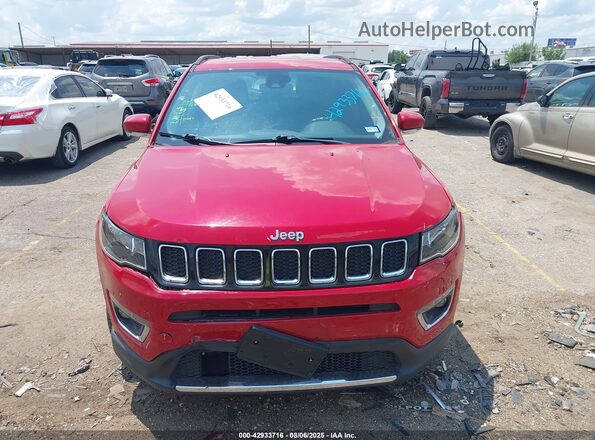 3C4NJCCB6MT526465 2021 JEEP COMPASS Red Вид щитка приладів