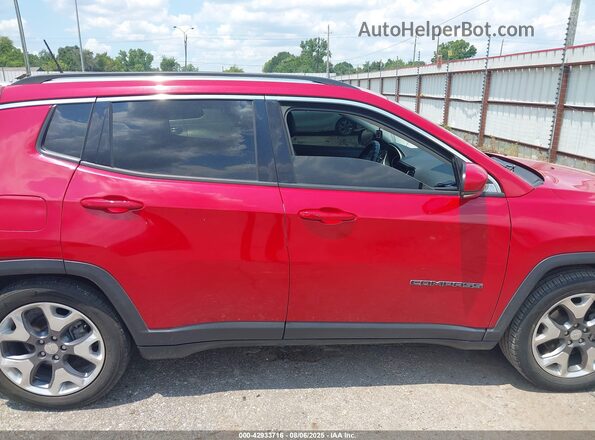 3C4NJCCB6MT526465 2021 JEEP COMPASS Red Вид задньої частини салону