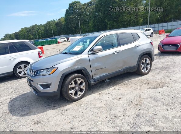3C4NJCCBXMT526453 2021 JEEP COMPASS Silver 