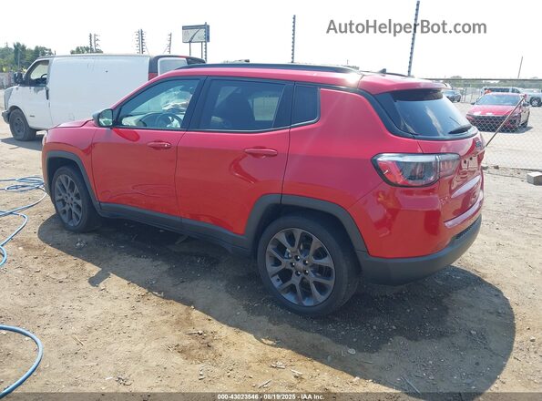 3C4NJCEBXMT602198 2021 JEEP COMPASS Красный Задняя левая четверть
