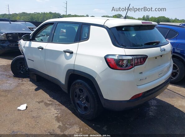 3C4NJDAB6MT507293 2021 JEEP COMPASS White Задня ліва чверть